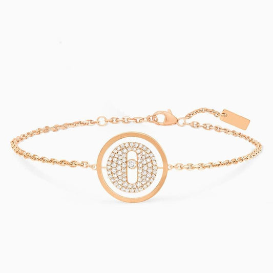 [Blue Tears Jewelry]LUCKY MOVE DIAMOND PAVED BRACELET
