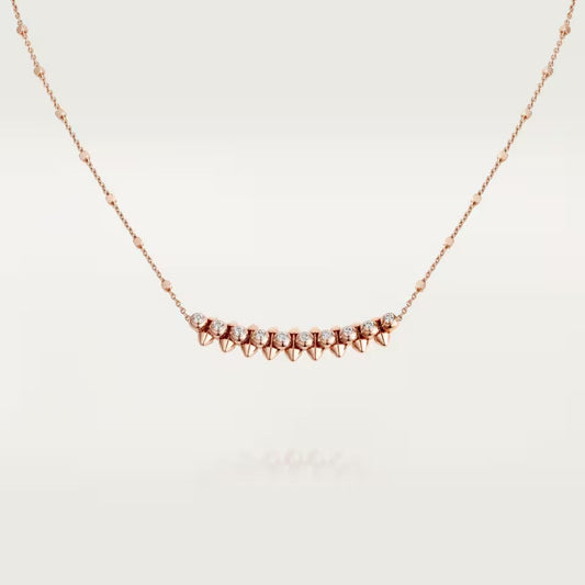[Blue Tears Jewelry]CLASH  MEDIUM DIAMOND NECKLACE