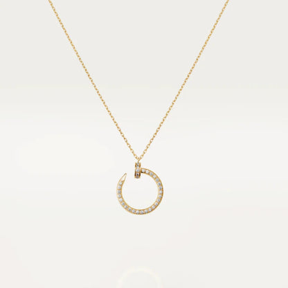 [BLUE TEARS]JUSTE NECKLACE GOLD DIAMONDS
