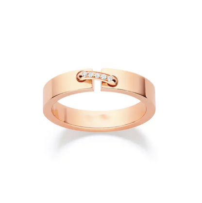 [BLUE TEARS]ALLIANCE LIENS VIDENCE DIAMOND 4MM RING