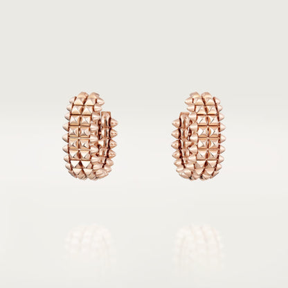 [Blue Tears Jewelry]CLASH 9.2MM DOUBLE ROW EARRINGS