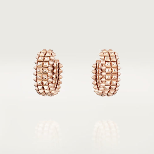 [Blue Tears Jewelry]CLASH 9.2MM DOUBLE ROW EARRINGS
