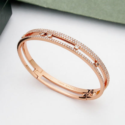 [Blue Tears Jewelry]Move Romane pavé bangle