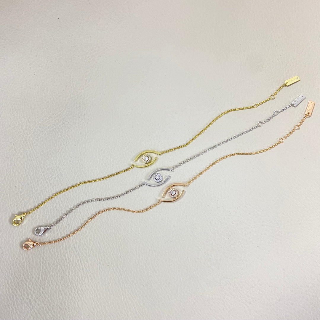 [Blue Tears Jewelry]Lucky Eye Pave-Set Diamond Bracelet