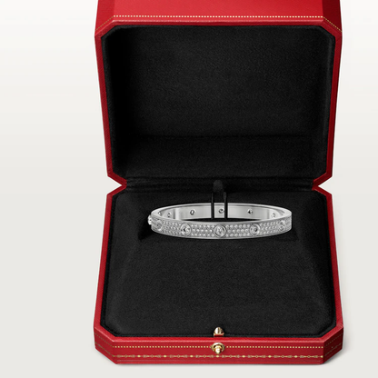 [BLUE TEARS]LOVE BRACELET 6.1MM DIAMOND-PAVED 10 BIG DIAMONDS