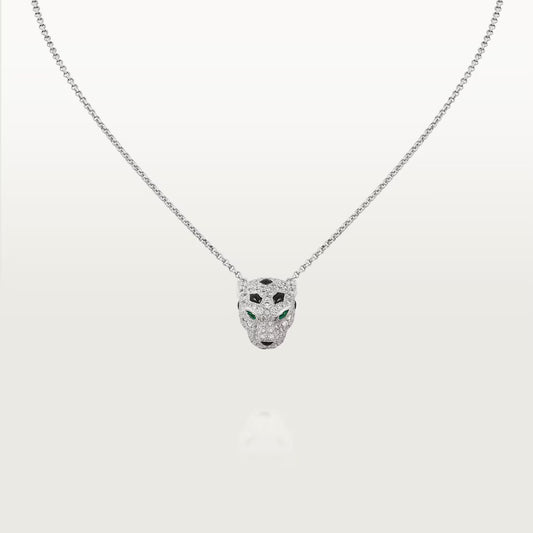 [Blue Tears Jewelry]PANTHERE FULL DIAMOND NECKLACE