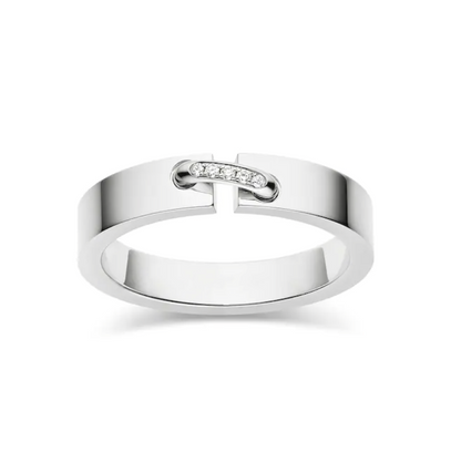 [BLUE TEARS]ALLIANCE LIENS VIDENCE DIAMOND 4MM RING