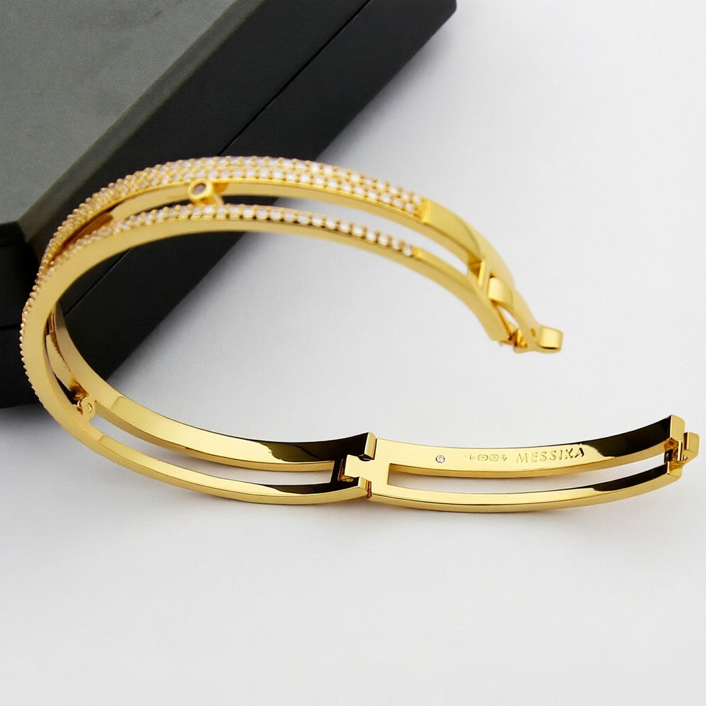 [Blue Tears Jewelry]Move Romane pav¨¦ bangle