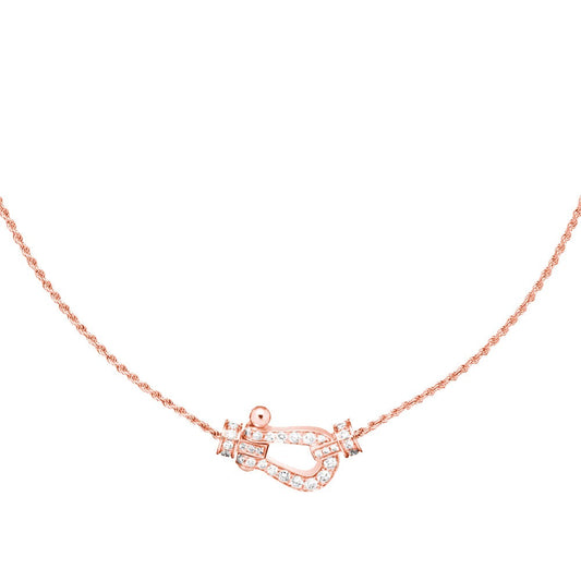 [BLUE TEARS]FORCE 10 PINK GOLD DIAMOND NECKLACE