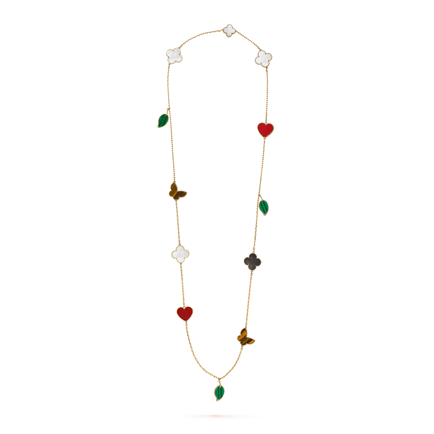 [BLUE TEARS]Lucky Alhambra Long Necklace-12 Designs