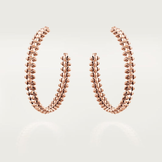 [Blue Tears Jewelry]CLASH HOOP LARGE EARRINGS
