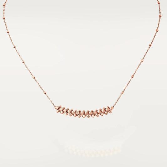 [BLUE TEARS]CLASH PINK GOLD NECKLACE