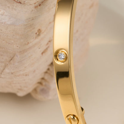 [Blue Tears Jewelry]LOVE BRACELET 3.65MM 6 DIAMONDS