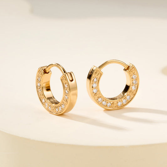 [Blue Tears Jewelry]LOVE DIAMOND EARRINGS