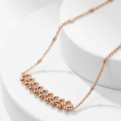 [Blue Tears Jewelry]CLASH  MEDIUM DIAMOND NECKLACE