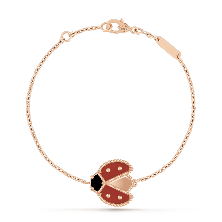 [BLUE TEARS]LUCKY SPRING 1 MOTIF PINK GOLD BRACELET