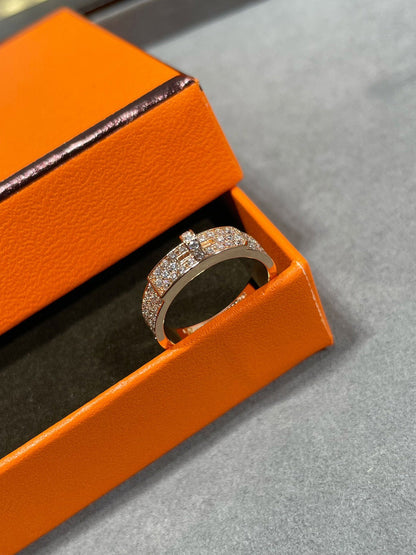 [BLUE TEARS]KELLY PINK GOLD DIAMOND RING