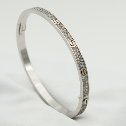 [BLUE TEARS]LOVE BRACELET 3.65MM DIAMOND-PAVED