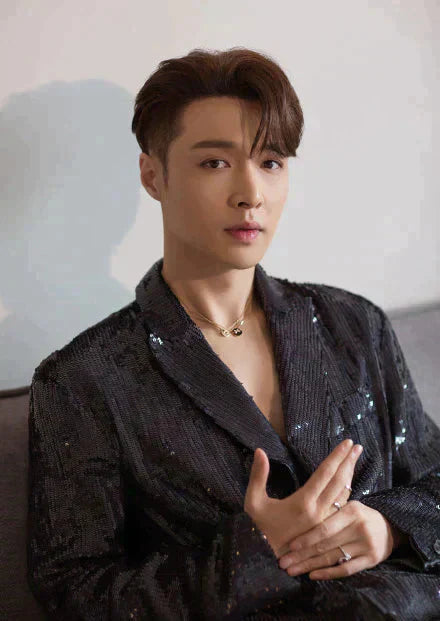 [BLUE TEARS]JEUX DE ROSE GOLD DIAMOND NECKLACE