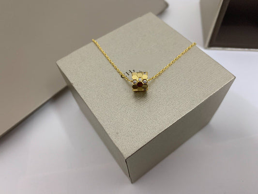 [BLUE TEARS]BEE LOVE DIAMOND NECKLACE