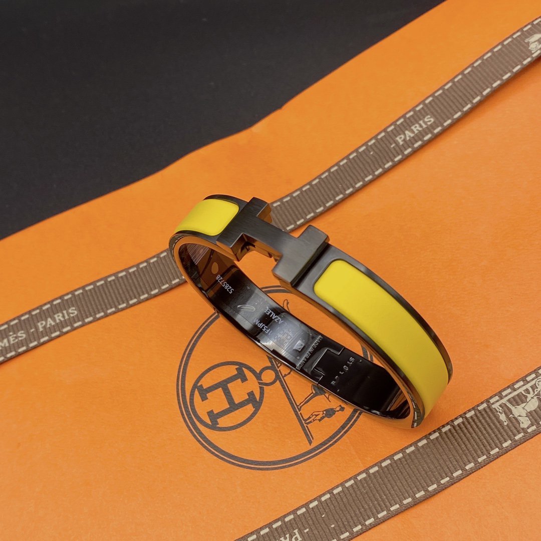 [BLUE TEARS]CLIC HM SO BLACK YELLOW BRACELET