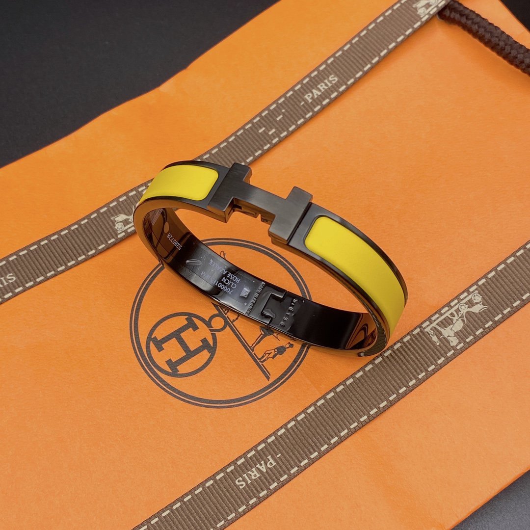 [BLUE TEARS]CLIC HM SO BLACK YELLOW BRACELET
