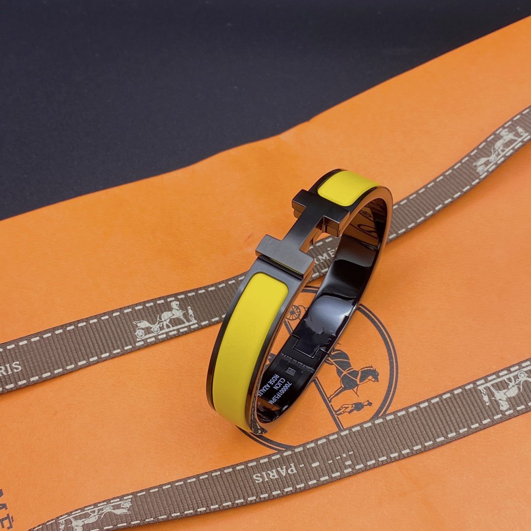 [BLUE TEARS]CLIC HM SO BLACK YELLOW BRACELET