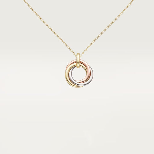 [Blue Tears Jewelry]TRINITY SMALL NECKLACE