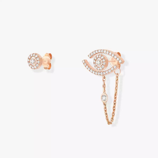 [Blue Tears Jewelry]Lucky Eye Diamond Earrings