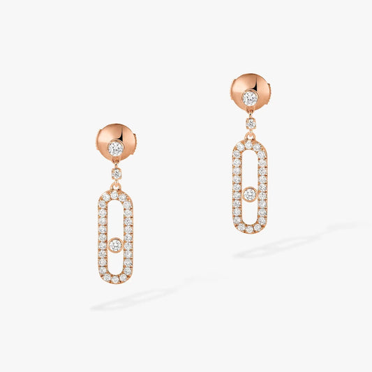 [Blue Tears Jewelry]DORMEUSES MOVE UNO DIAMOND EARRINGS