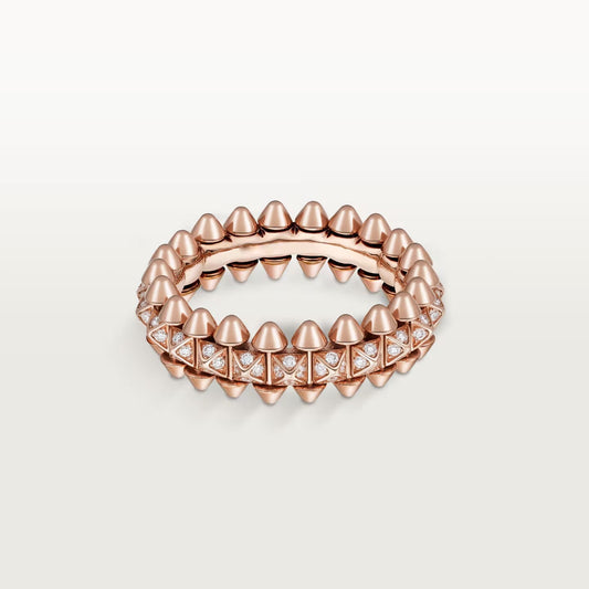 [Blue Tears Jewelry]CLASH 6.4MM SMALL FULL DIAMOND RING