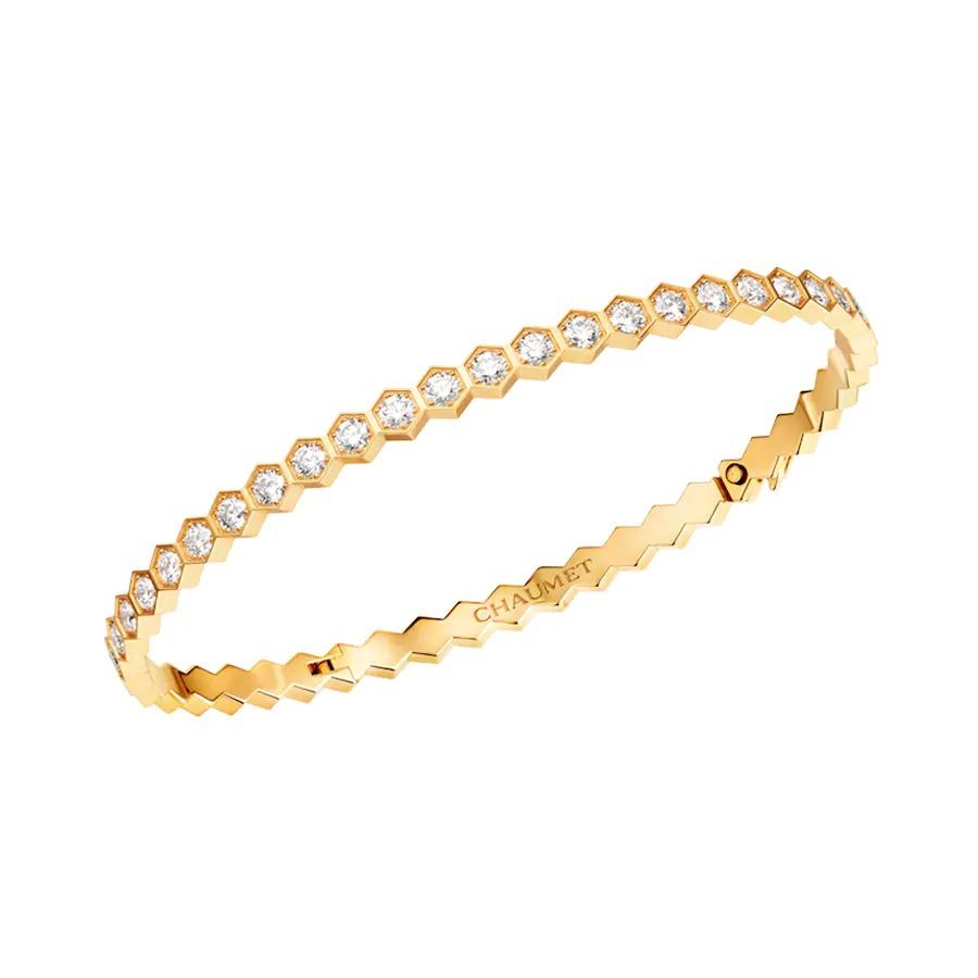 [BLUE TEARS]BEE LOVE GOLD BRACELET FULL DIAMOND