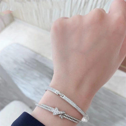 [BLUE TEARS]JEUX DE BRACELET DIAMONDS SILVER