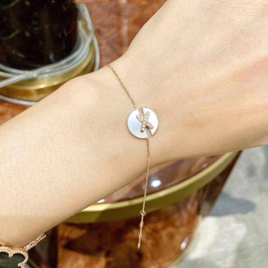 [BLUE TEARS]JEUX DE BRACELET MOP PINK GOLD DIAMONDS