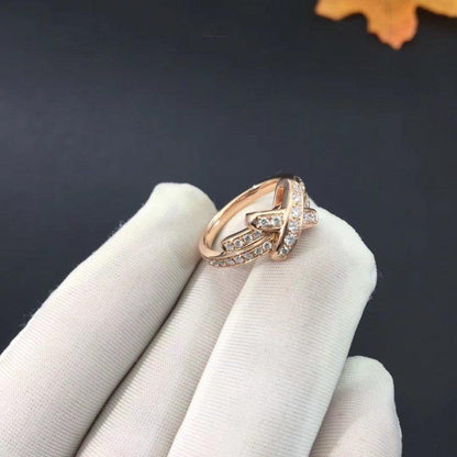 [BLUE TEARS]JEUX DE RING PINK GOLD DIAMOND