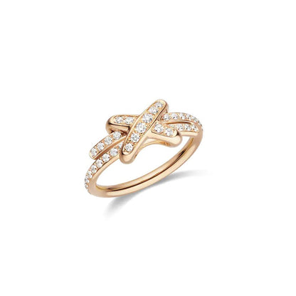 [BLUE TEARS]JEUX DE RING PINK GOLD DIAMOND