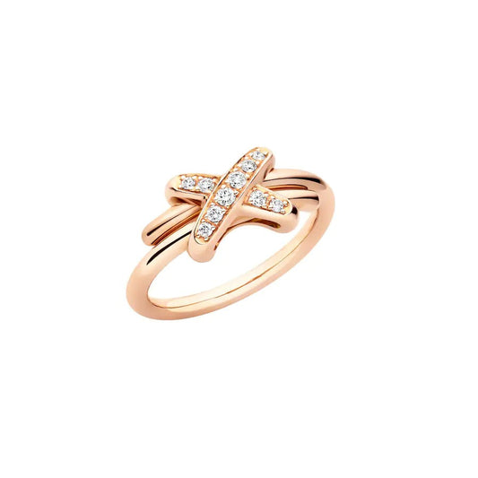[BLUE TEARS]JEUX DE PINK GOLD DIAMOND RING