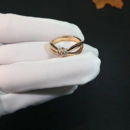 [BLUE TEARS]LIENS RING PINK GOLD DIAMOND