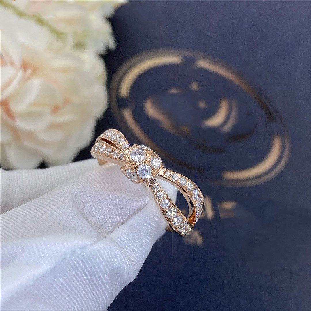[BLUE TEARS]LIENS PINK GOLD DIAMOND RING