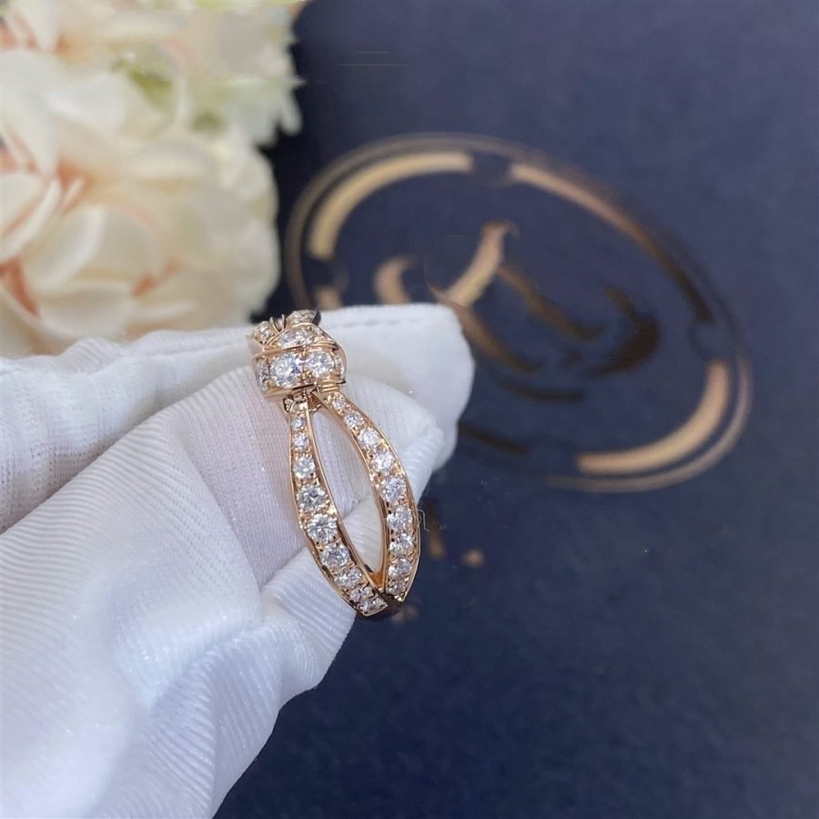 [BLUE TEARS]LIENS PINK GOLD DIAMOND RING