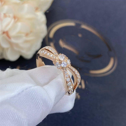 [BLUE TEARS]LIENS PINK GOLD DIAMOND RING