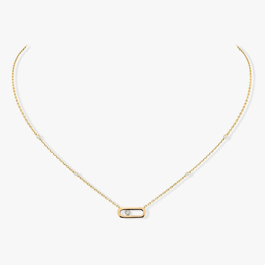 [Blue Tears Jewelry]MOVE UNO DIAMOND NECKLACE