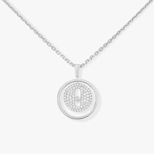 [Blue Tears Jewelry]LUCKY MOVER PM PAVED NECKLACE