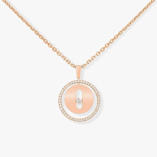 [Blue Tears Jewelry]LUCKY MOVE PM NECKLACE PINK GOLD DIAMOND