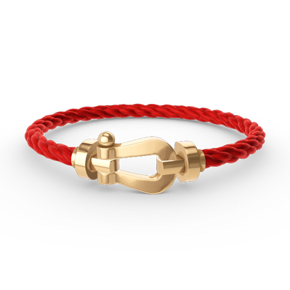 [BLUE TEARS]FORCE LARGE HORSESHOE NO DIAMOND BRACELET GOLD