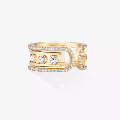 [Blue Tears Jewelry]Move 10th Diamond Ring in Gold