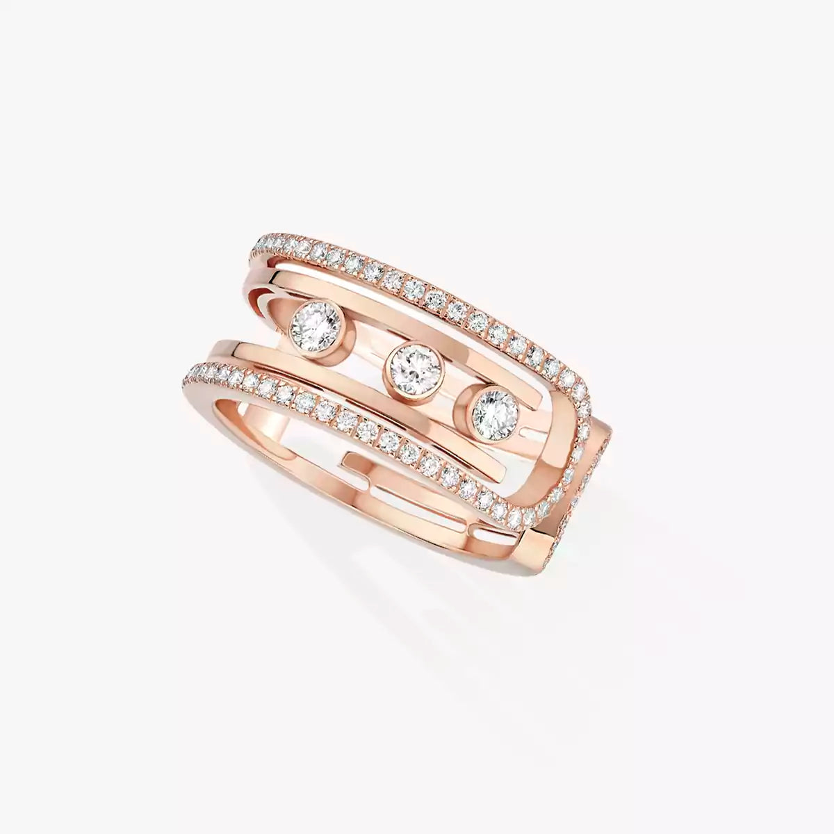 [Blue Tears Jewelry]Move 10th Diamond Ring in Gold