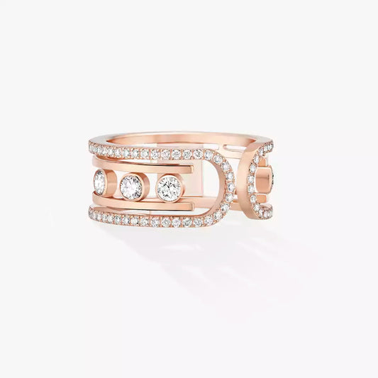 [Blue Tears Jewelry]Move 10th Diamond Ring in Gold
