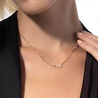 [Blue Tears Jewelry]Baby Move Necklace