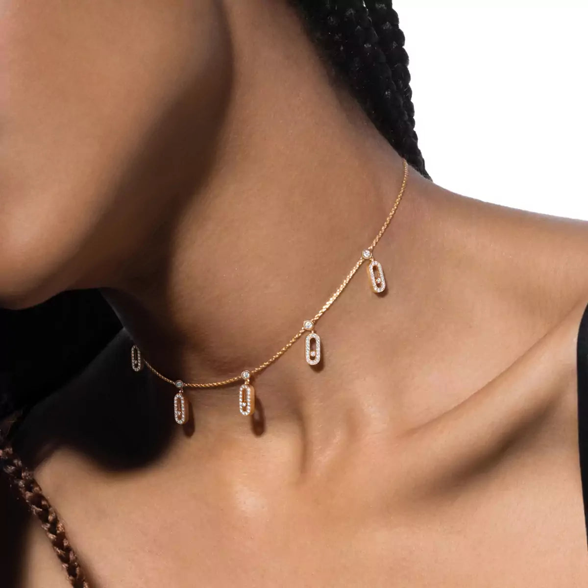 [Blue Tears Jewelry]Move Uno Necklace